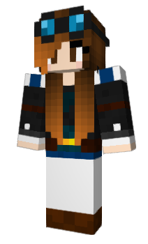 Minecraft скин по нику blussy