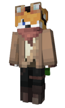 Minecraft skin Sun_fox