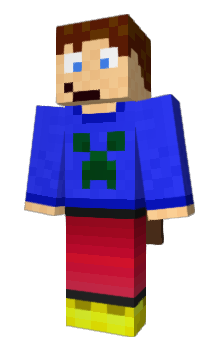 Minecraft скін по ніку Multicrotte