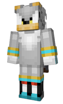 Minecraft скин по нику Silver_Real
