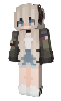 Minecraft skin BabyR