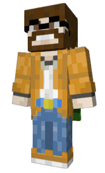 Minecraft скин по нику Poping