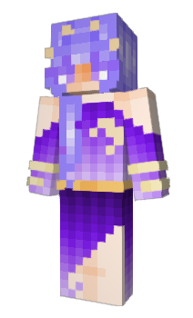 Minecraft skin Trumpai