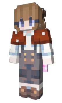 Minecraft скін по ніку Bamboogirl123