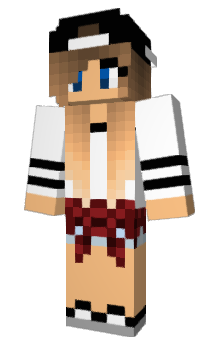 Minecraft skin Girlgameraxy