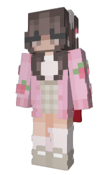 Minecraft skin qpor