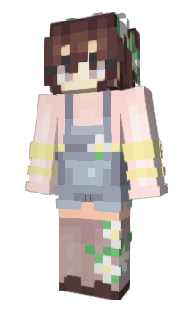 Minecraft скин по нику aestheticflower