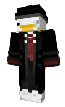Minecraft skin FemBoyGhost