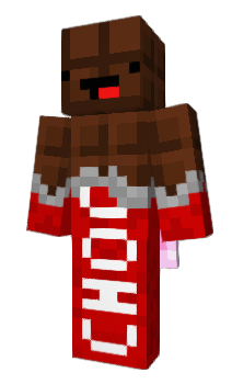 Minecraft скин по нику Chocolat_Noir_
