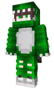 Minecraft skin DinosaurStrange