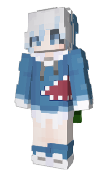 Minecraft skin with_K