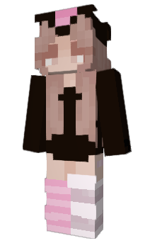 Minecraft скин по нику kuromigirl