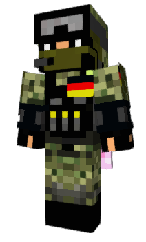 Minecraft skin Deathpool1987