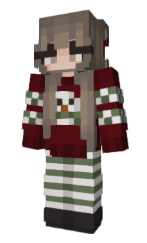 Minecraft скин по нику Girl_1n_Red_