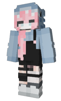 Minecraft skin EscravoPreto