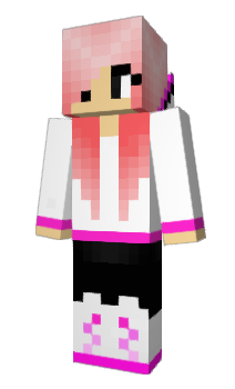 Minecraft skin girllava