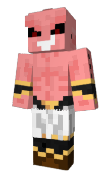 Minecraft скін по ніку MajiinBuu
