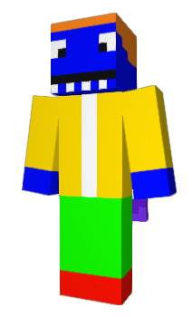 Minecraft skin Trickmanbluefire