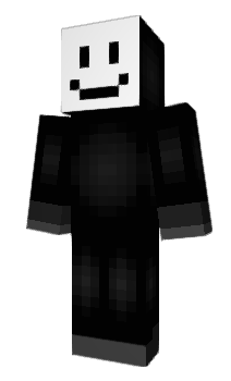 Minecraft skin MascaraBranca