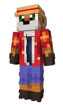 Minecraft скин по нику Foksi4ek