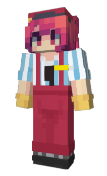 Earth-chan  Anime Minecraft Skin