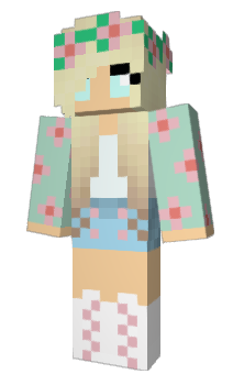 Minecraft скин по нику girlygamer9596
