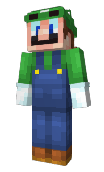 Minecraft skin LuigiYo
