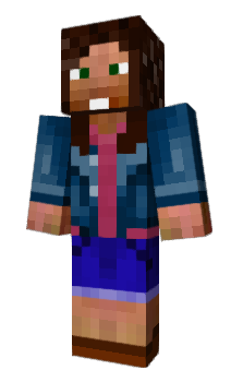 Minecraft skin GirlyFlower