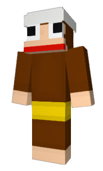 Minecraft скін по ніку CuriousGeorgey