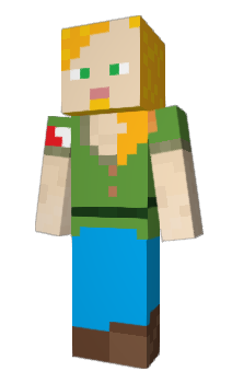 Minecraft skin LegoAlien