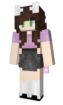 Minecraft скин по нику LionsGirl269