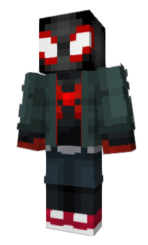 Minecraft skin MilesMorales8