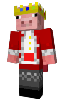 Technoblade - Minecraft skin (64x64, Steve)