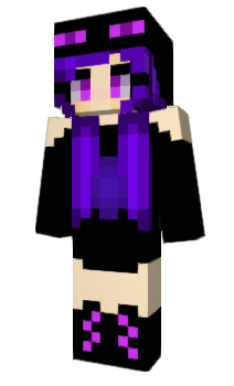 Minecraft скин по нику endergirl1234