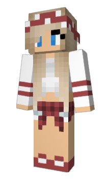Minecraft скін по ніку GirlWizardGR