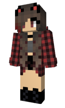 Minecraft скін по ніку LunaLycan287
