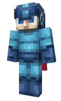 Minecraft скин по нику Mega_Man