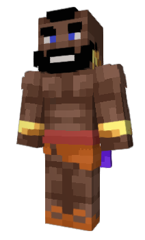 Minecraft skin Kniffe