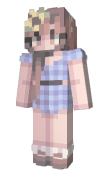 Minecraft skin leahbabyxo