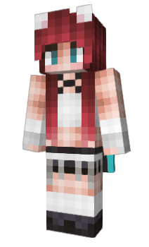 Minecraft скин по нику biannka