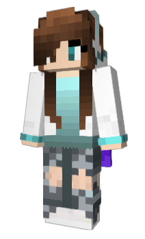Minecraft skin cherrymxpurple