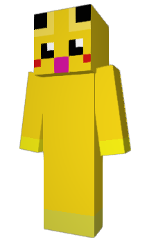 Minecraft skin Pikachuu_