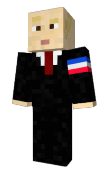 Minecraft skin Putin