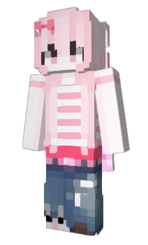 Minecraft skin gatocorazon