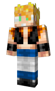Minecraft skin GogetaSS