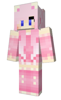 Minecraft skin pinksi