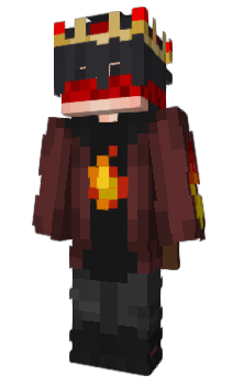 Minecraft скін по ніку Flame_Jaker