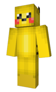 Minecraft скин по нику pikachu_e