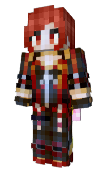 Minecraft skin Hikague