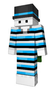 Minecraft скин по нику BluePajamas